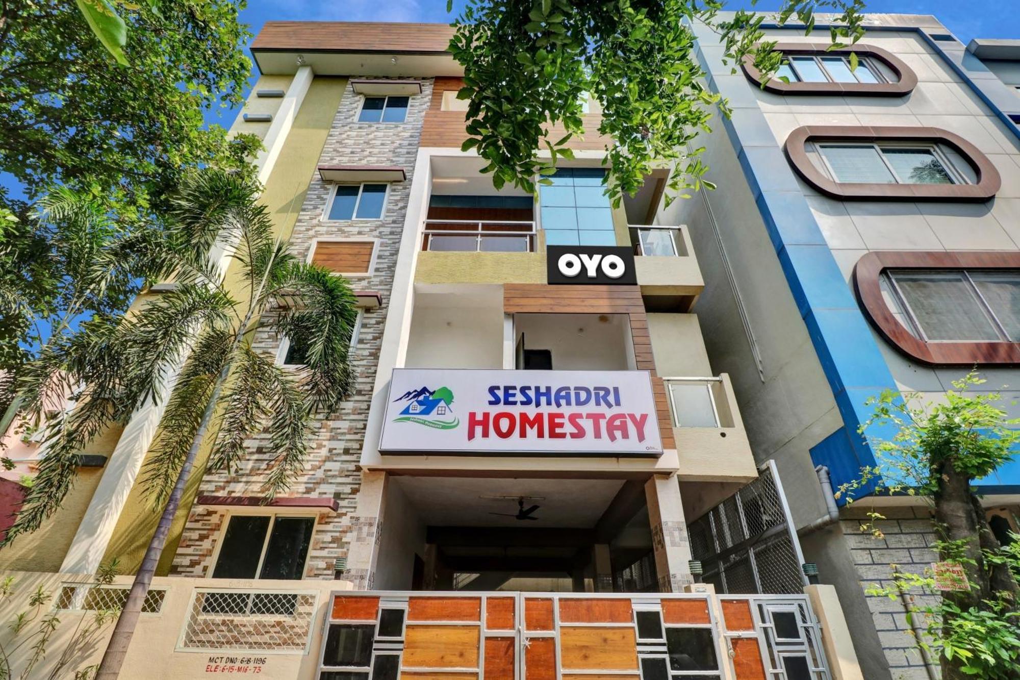 Hotel O Seshadri Homestay ティルパティ エクステリア 写真